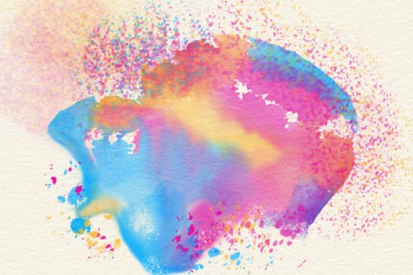 A Practical Look at the Watercolor Splash Hand Painted Digital Background