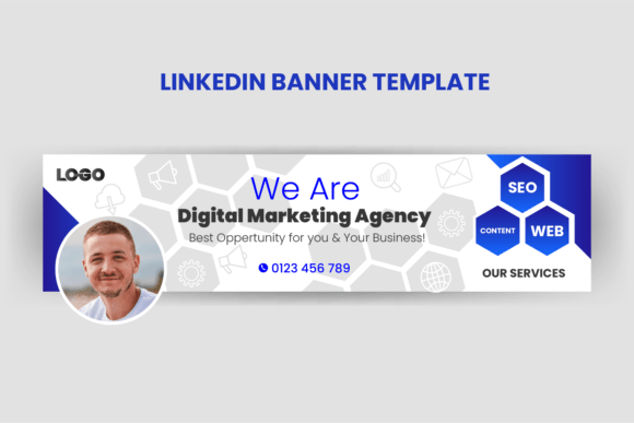 Digital Marketing Agency LinkedIn Banner: Make Your First Impression Count