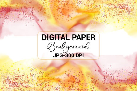 Elevate Your Creative Projects with an Abstract Pink Gold Watercolor Background