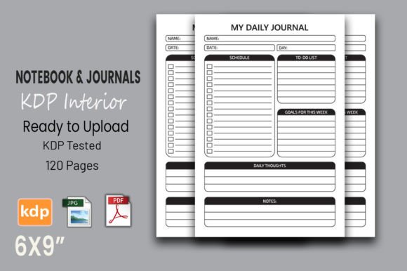 Notebook Journals KDP Interior for Self-Publishers