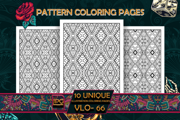 Pattern Coloring Pages: Unlocking Creativity with Interior-Inspired Designs