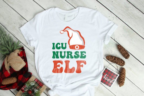 Retro ICU Nurse T Shirt SVG Sublimation