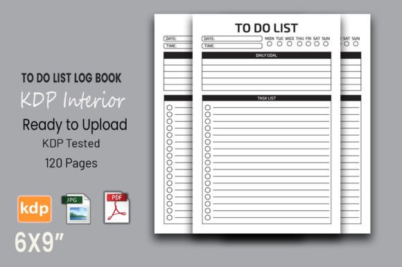 The Enduring Power of Analog Planning: Deconstructing the To Do List Log Book KDP Interior