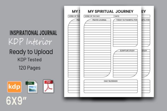 The Rise of the Ready-Made Inspirational Journal KDP Interior in Low-Content Publishing