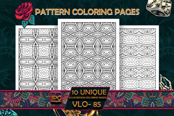 Understanding Pattern Coloring Pages Vol-85 Interiors and What Sets It Apart