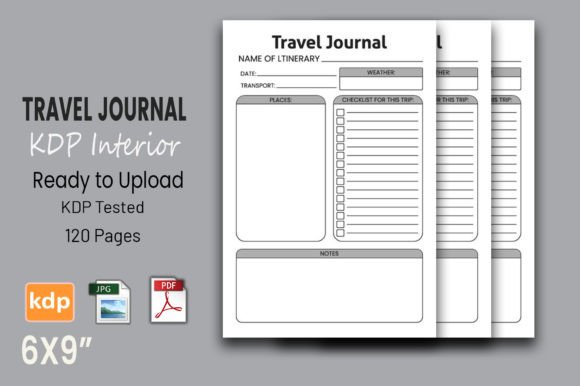 Unlocking Passive Income: The Complete Guide to Travel Journal KDP Interiors for Aspiring Self-Publishers